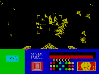 3D Space Wars screenshot 3 for ZX Spectrum